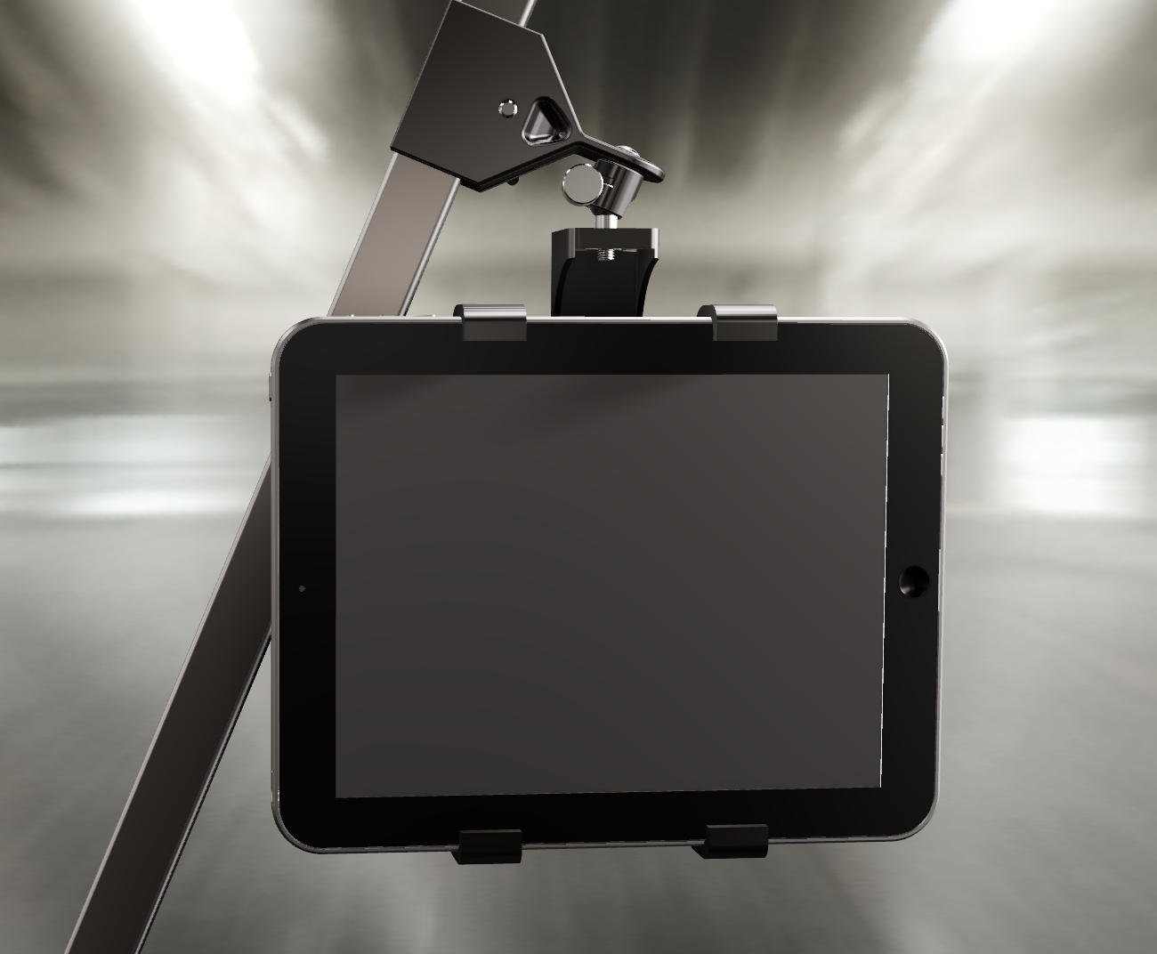 TEBO™ Tablet Caddy rotated record golf swing